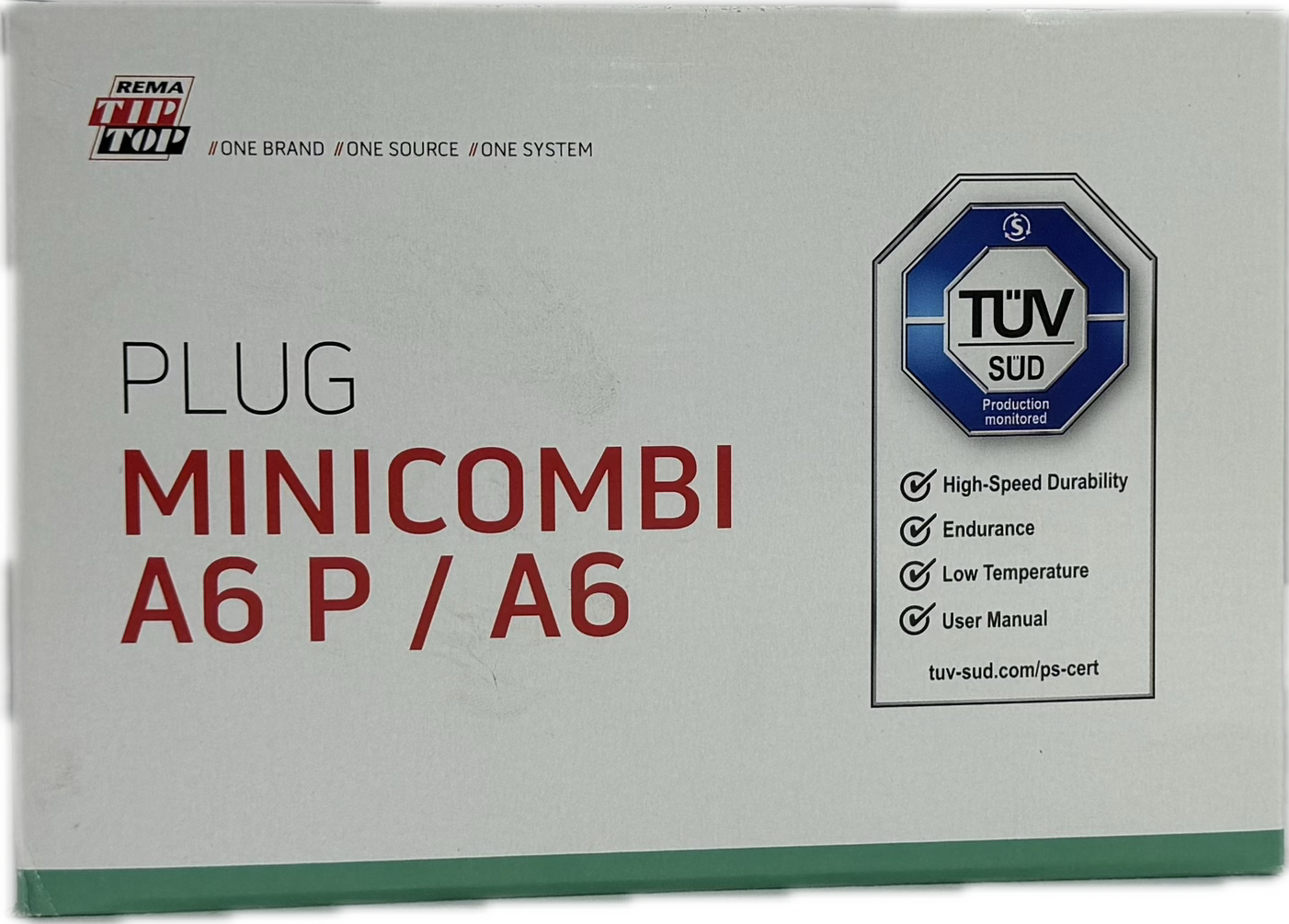 REMA MINI COMBI 1/4" (INCLUDES CC-5), A-6MC