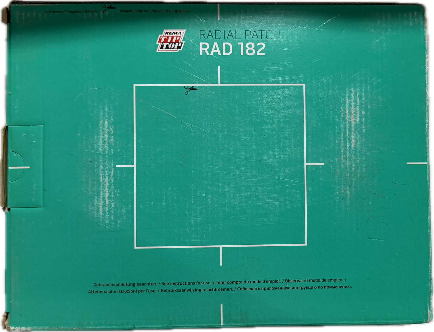 REMA 3PLY RADIAL PATCH 10'' X 7-1/2'' EA, RAD-182