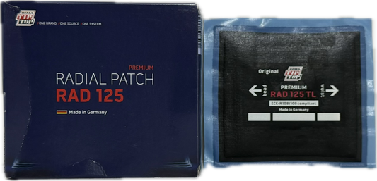 REMA 2 PLY RADIAL PATCH RAD125, RAD-125