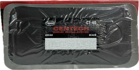TECH RADIAL REPAIR 4'' X 8''  CT-40, 180