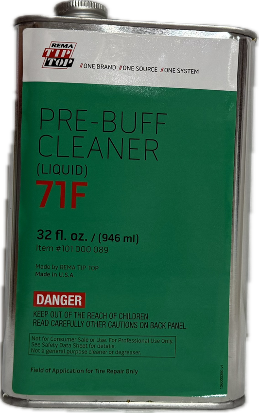 REMA 71F PRE-BUFF CLEANER, FLAMABLE, 71F