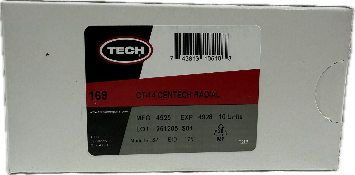 Tech CT-14 Radial Repair pk10, 169