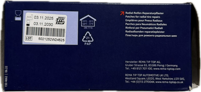 REMA 2 PLY RADIAL PATCH RAD125, RAD-125