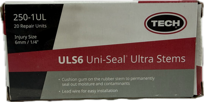 TECH ULS6 1/4'' RADIAL REMASTEM 20pk, 250-1T