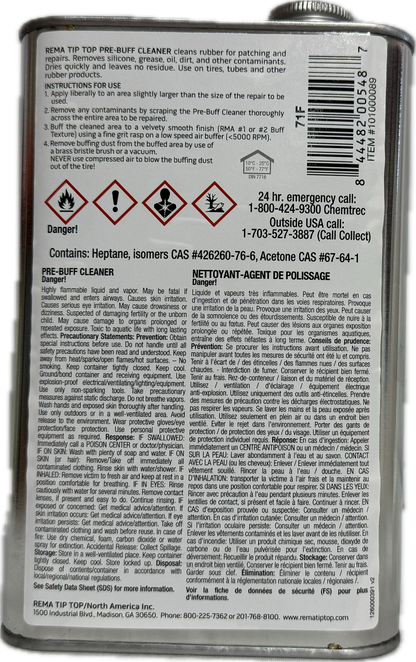 REMA 71F PRE-BUFF CLEANER, FLAMABLE, 71F