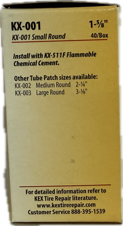 Kex Tube Patch 1 5/8", KX-001