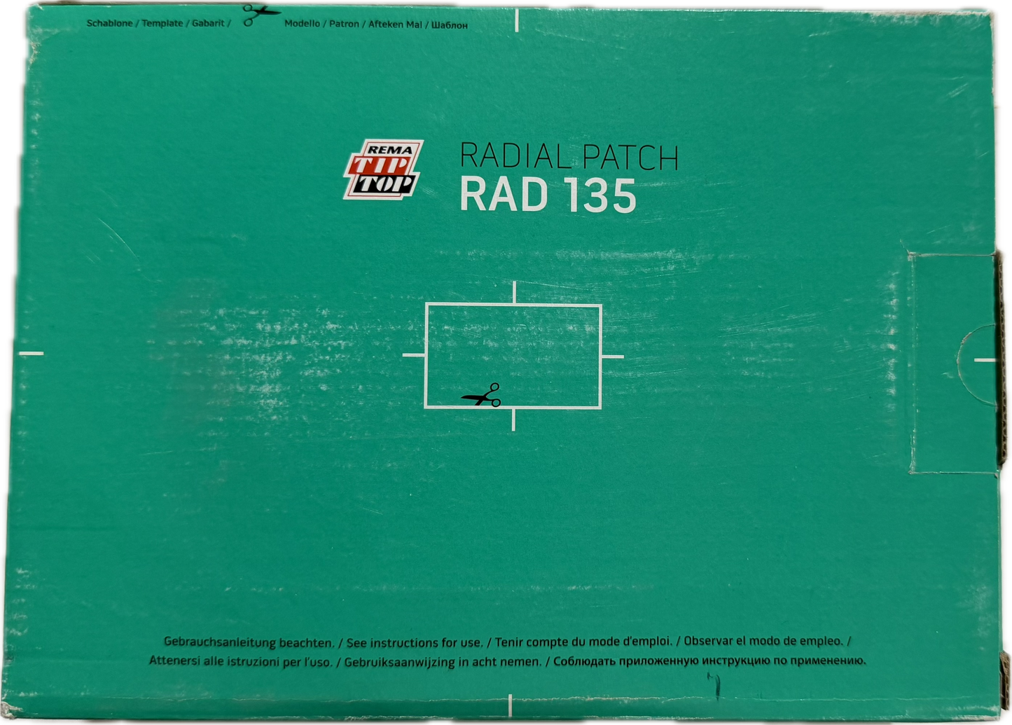 REMA 4 PLY RADIAL PATCH 5-7/8''X8'' EA, RAD-135