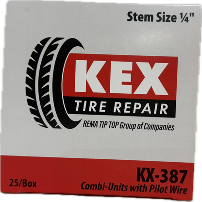 KEX COMBO UNIT W/PILOT WIRE STEM 1/4, KX-387