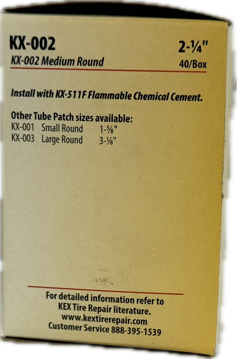 Kex Tube Patch 2 1/4", KX-002