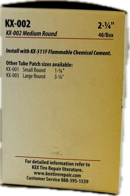Kex Tube Patch 2 1/4", KX-002