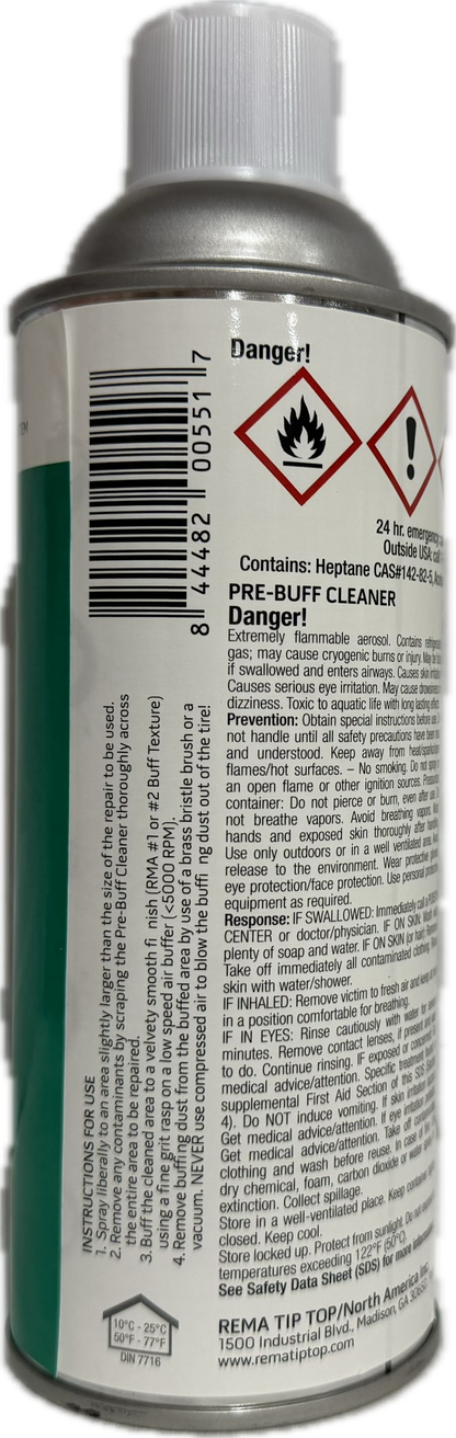 REMA 70F PRE-BUFF CLEANER, FLAMABLE, 70F