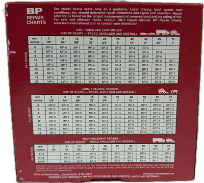 TECH BIAS 4 PLY REPAIR  BP 5, 605T