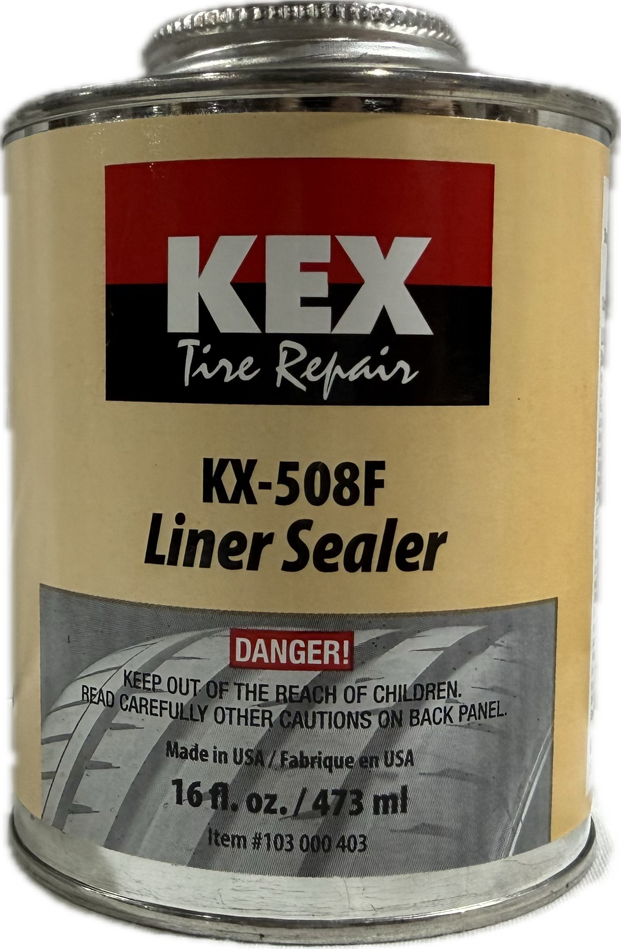 KEX LINER SEALER, BRUSH TOP CAN FL, KX-508F