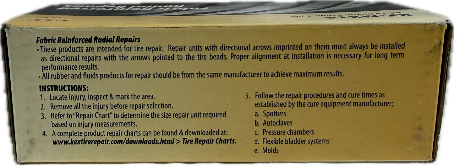 KEX COI MX RADIAL PATCH, KX-MX14