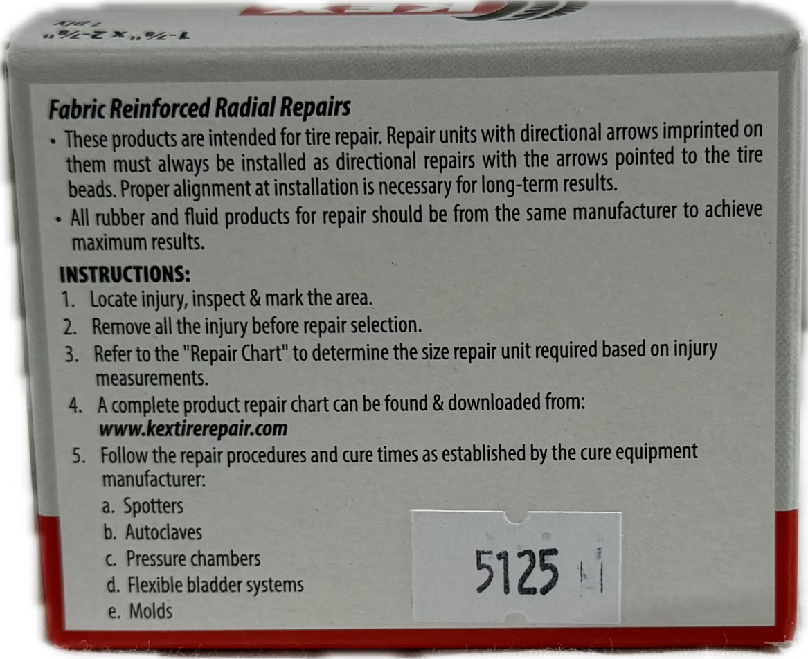 KEX COI MX RADIAL PATCH, KX-MX10