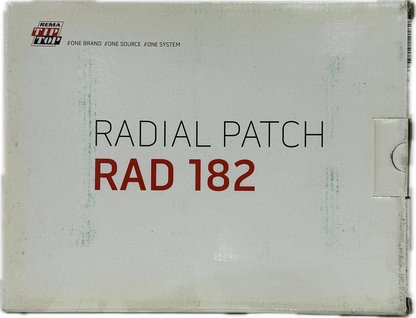REMA 3PLY RADIAL PATCH 10'' X 7-1/2'' EA, RAD-182