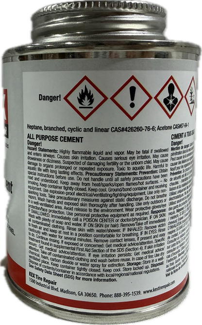 KEX FLAMMABLE CHEMICAL CEMENT, KX-511F