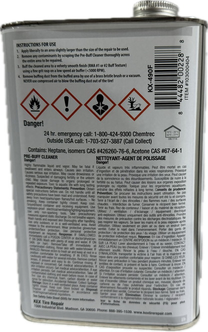 KEX 490F BUFFING SOLUTION, FLAM, KX-490F