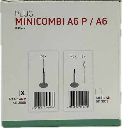 REMA MINI COMBI 1/4" (INCLUDES CC-5), A-6MC