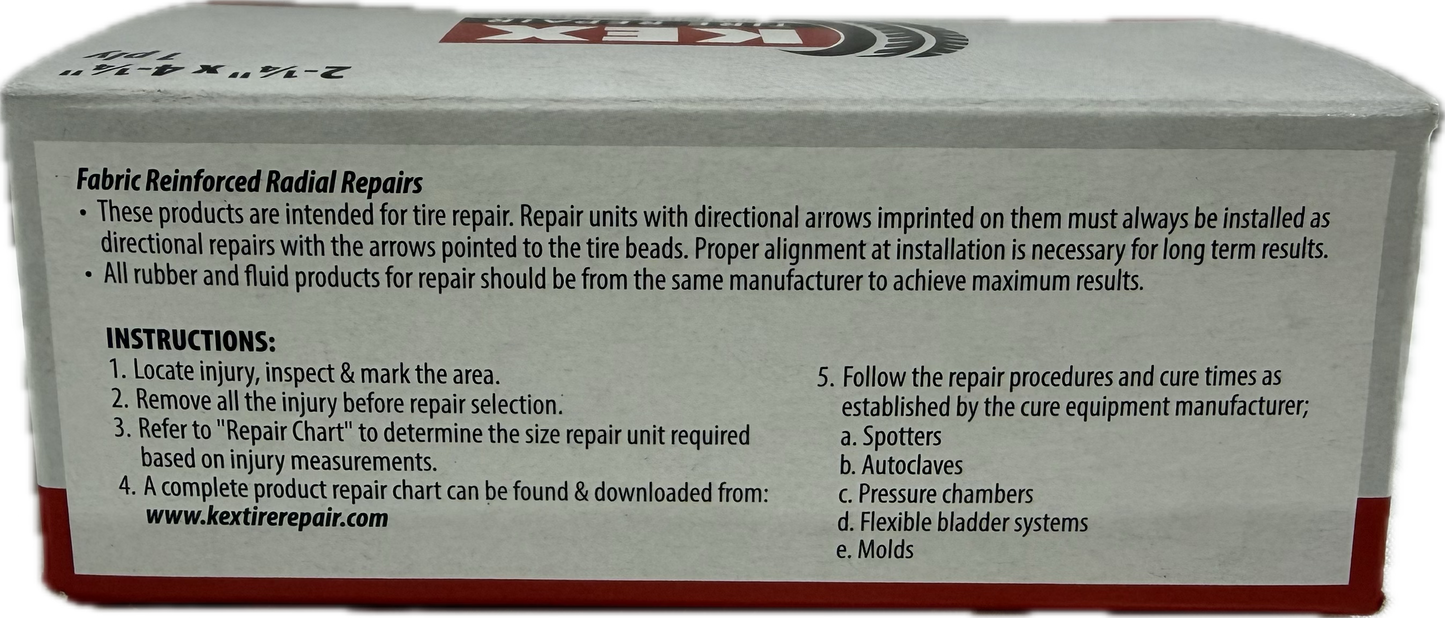 KEX COI MX RADIAL PATCH, KX-MX12