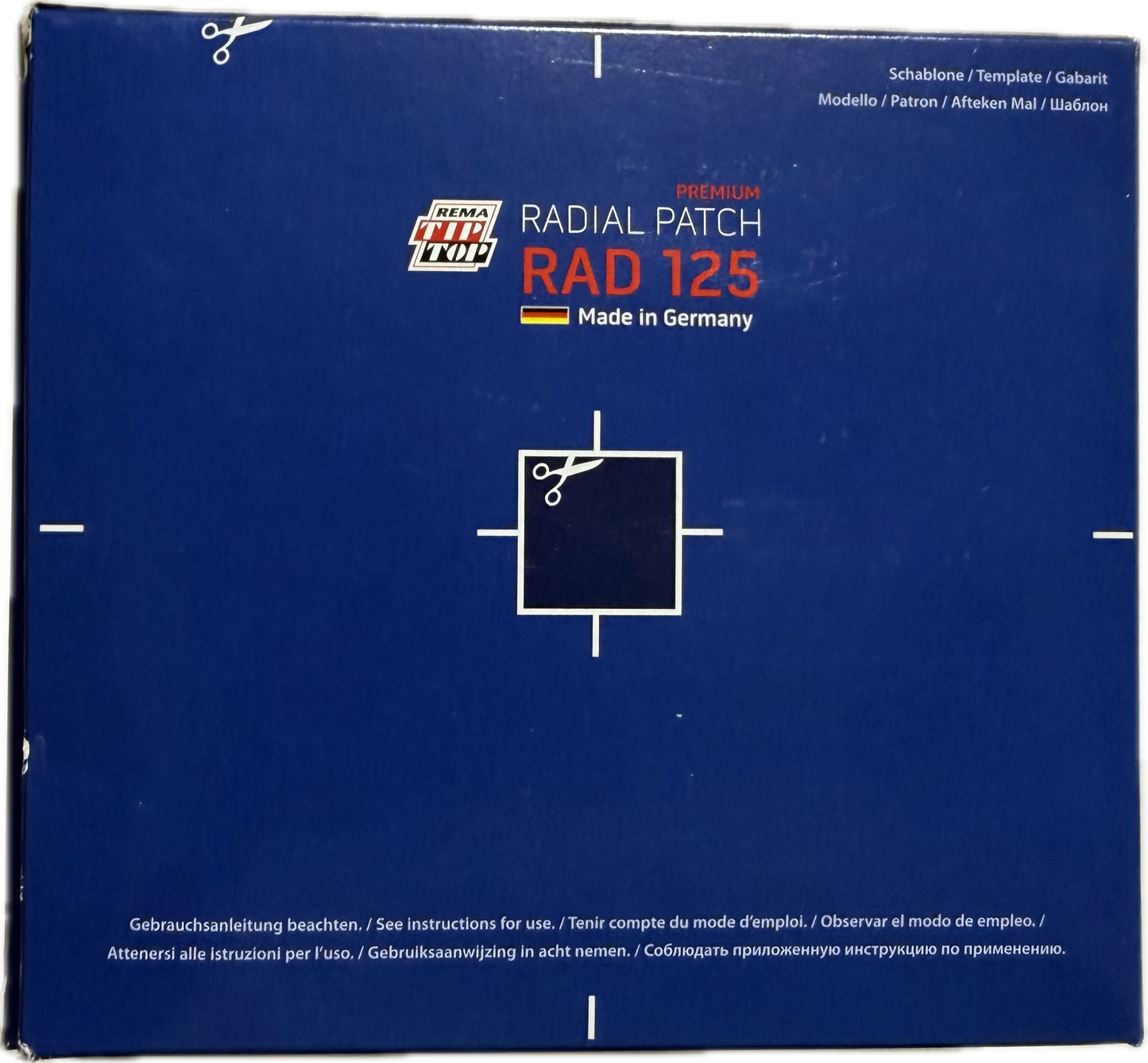 REMA 2 PLY RADIAL PATCH RAD125, RAD-125