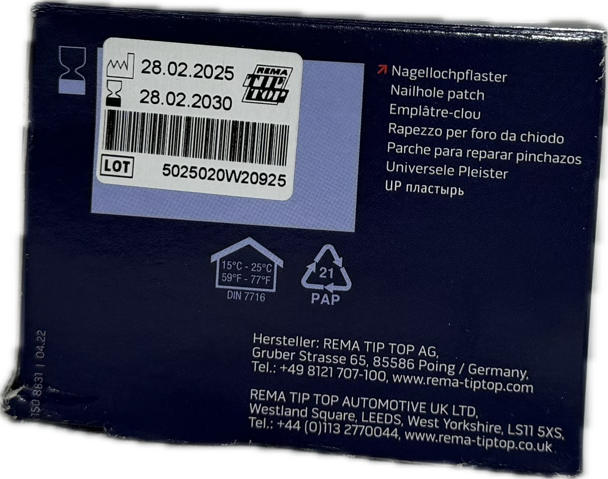 REMA UNIVERSAL PATCH UP 3 (27X27MM), UP-3