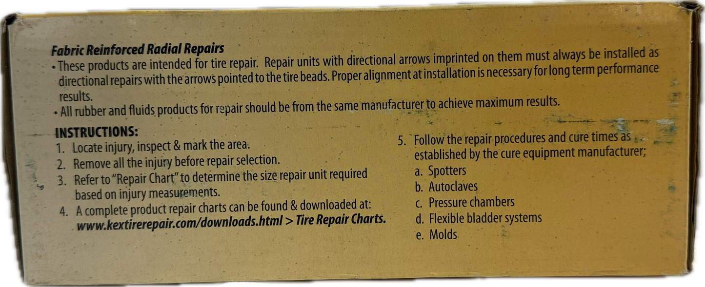 KEX COI MX RADIAL PATCH, KX-MX40
