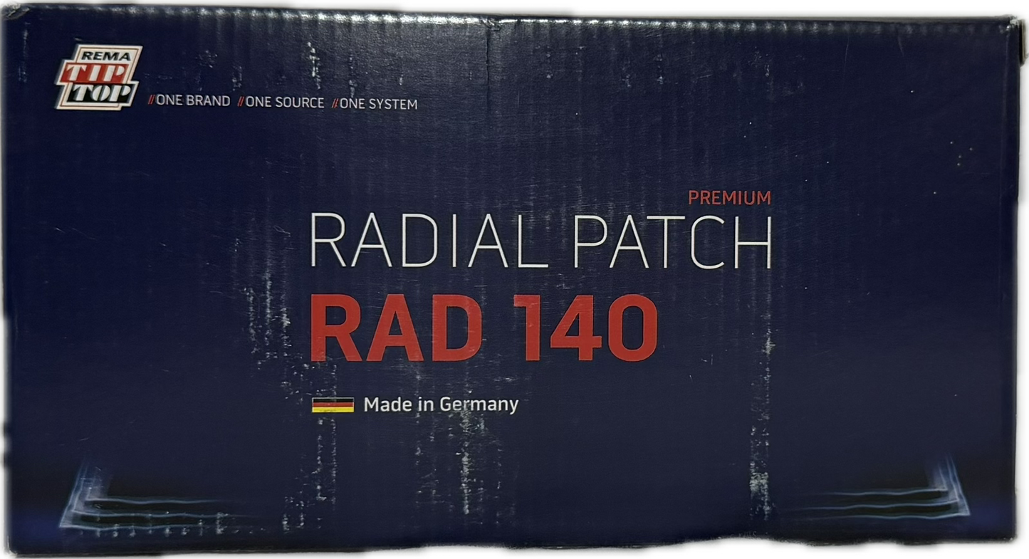 REMA  3 PLY RAD PAT 7-7/8''X3-15/16'' EA, RAD-140