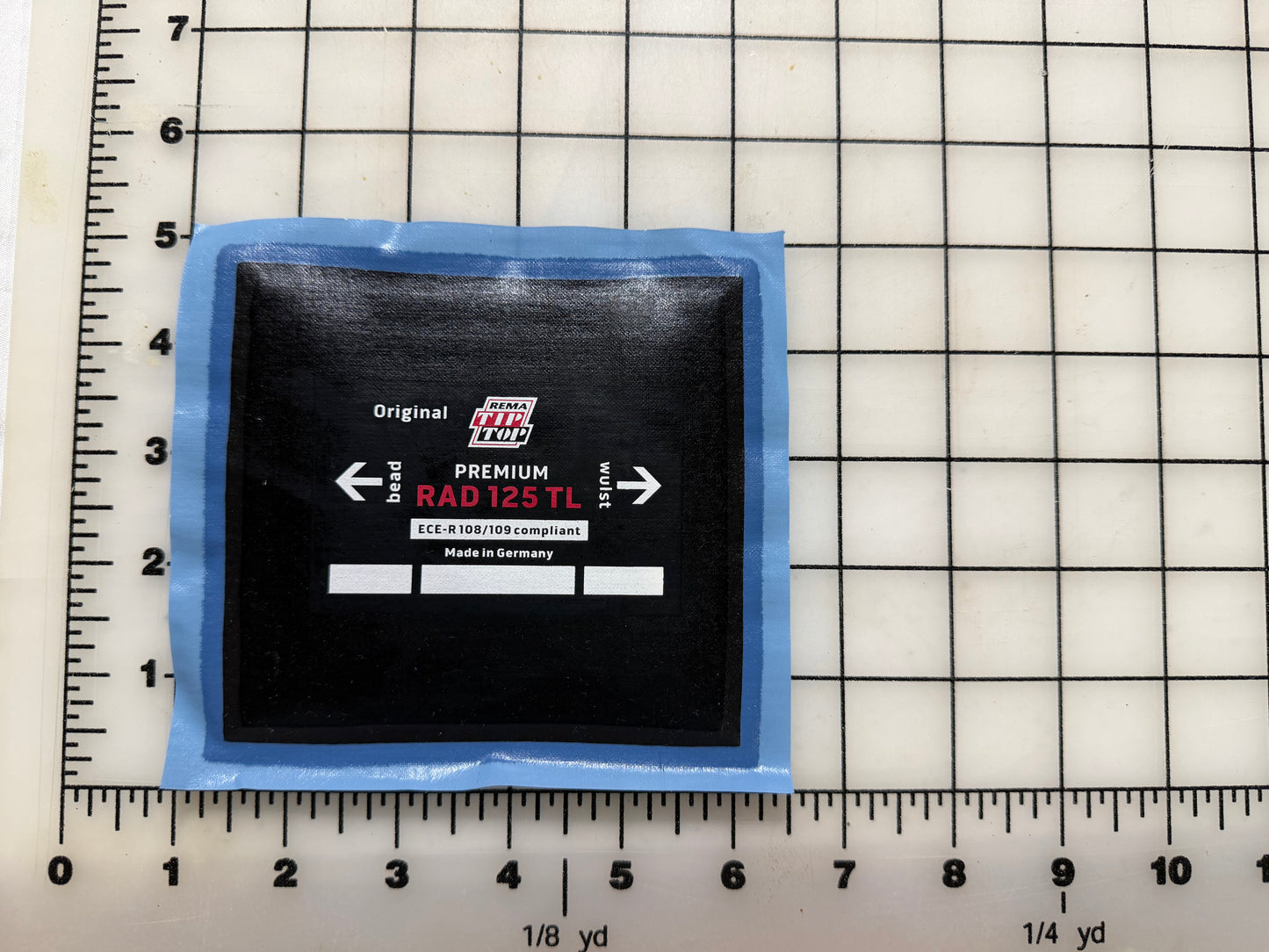 REMA 2 PLY RADIAL PATCH RAD125, RAD-125