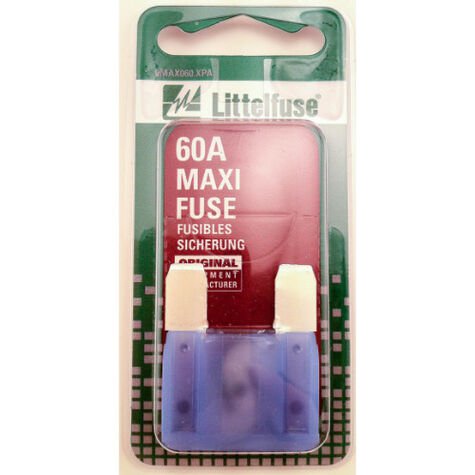 LITTELFUSE 60A MAXI FUSE EA, MAX60